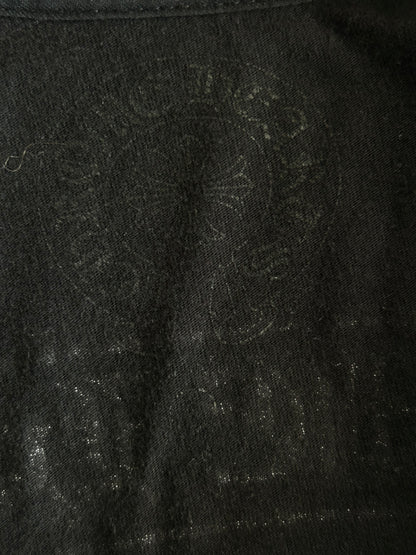 Chrome Hearts Black Multicolor Cross Longsleeve T-Shirt