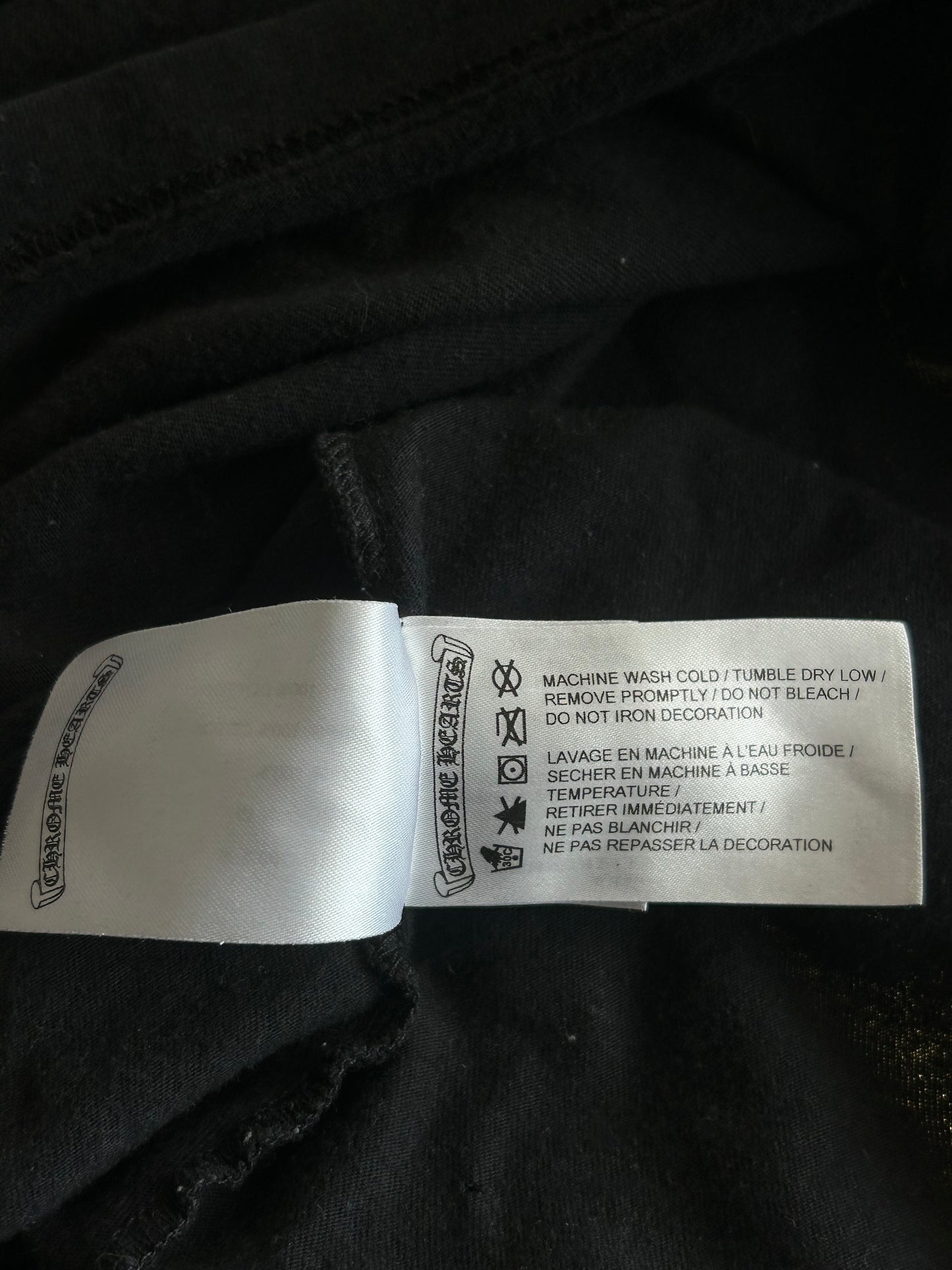 Chrome Hearts Black Multicolor Cross Longsleeve T-Shirt