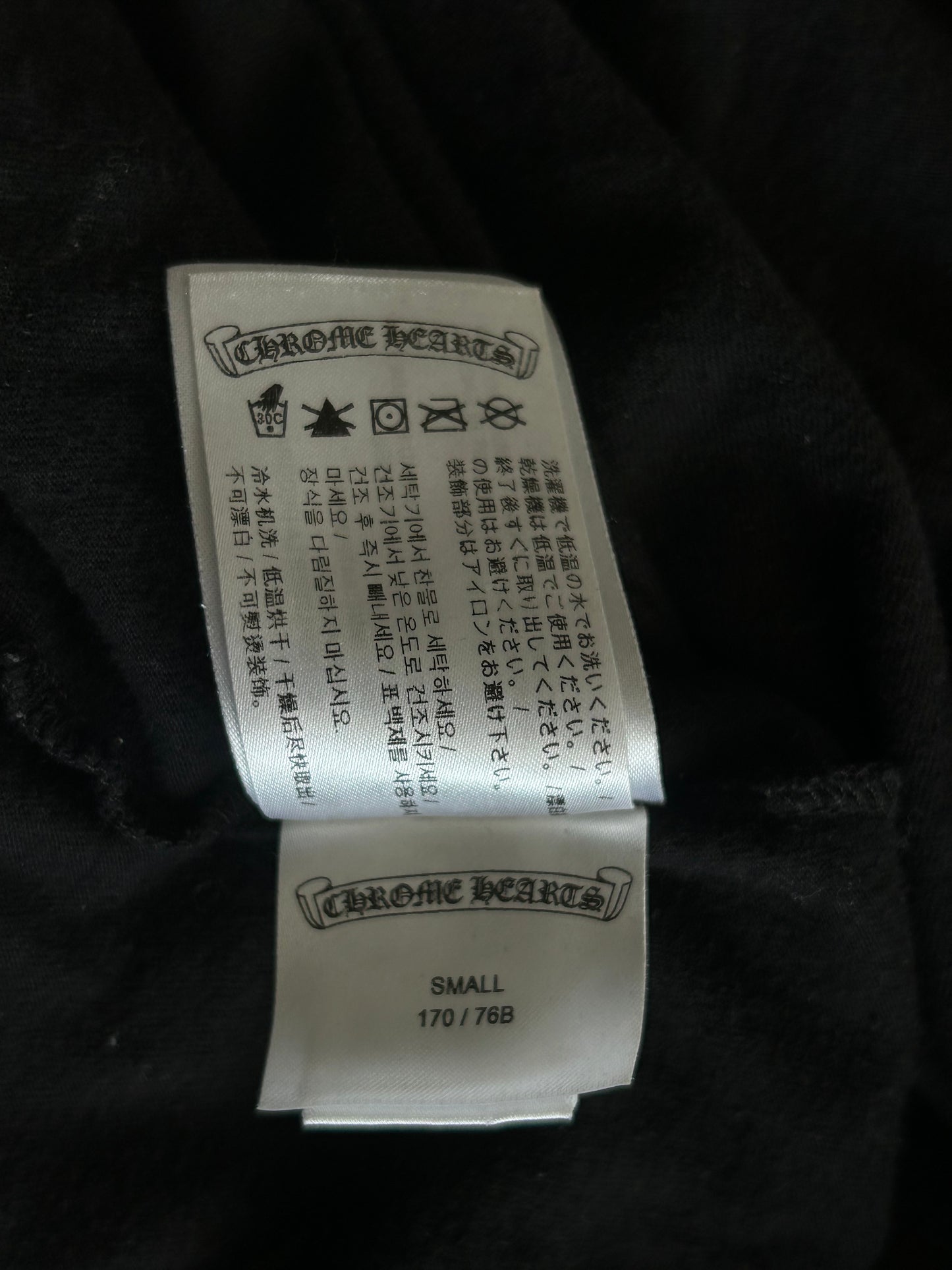 Chrome Hearts Black Multicolor Cross Longsleeve T-Shirt