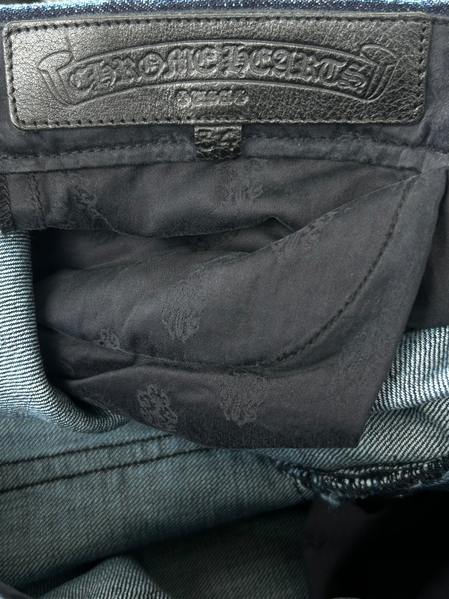Chrome Hearts Blue Jeans