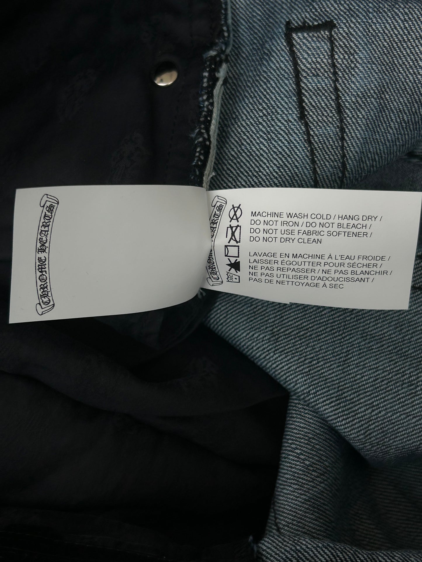 Chrome Hearts Blue Jeans