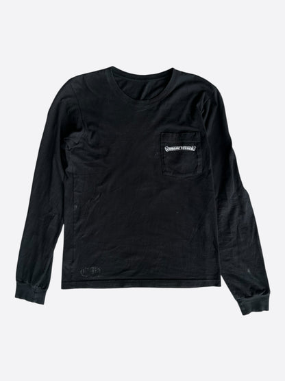 Chrome Hearts Black Multicolor Cross Longsleeve T-Shirt