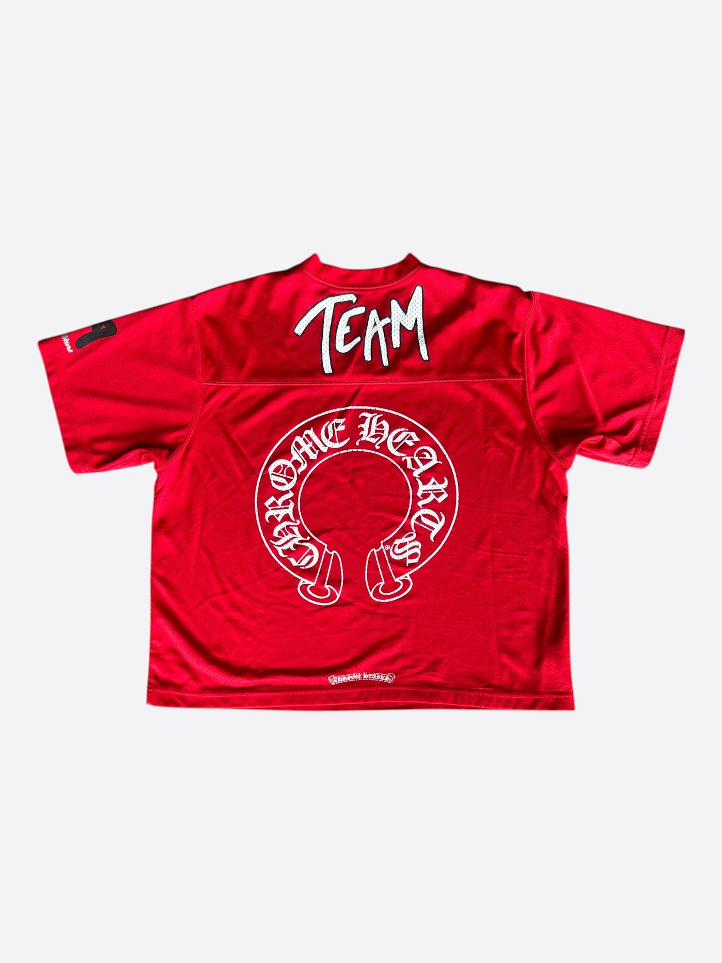Chrome Hearts Matty Boy Red Form Mesh Jersey T-Shirt