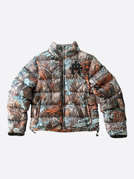 Chrome Hearts Nike NOCTA Camouflage & Black Triple Cross Jacket