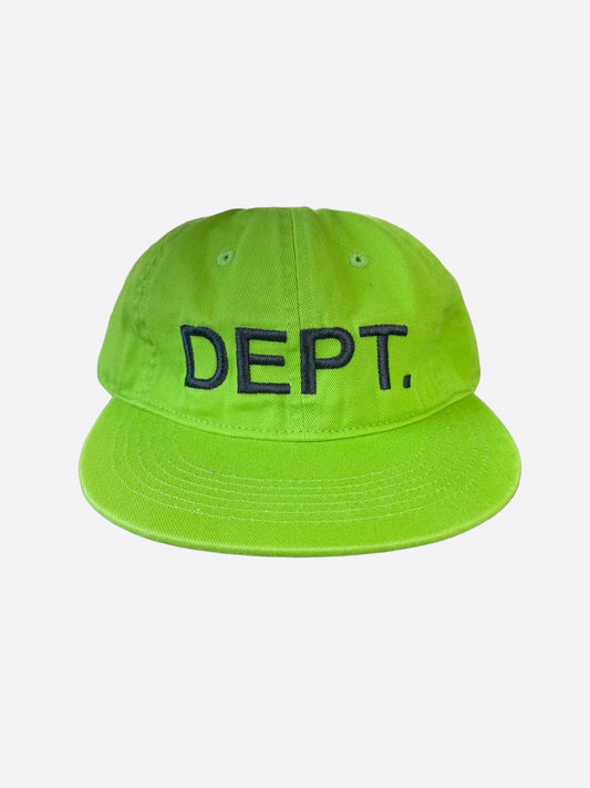 Gallery Dept Green & Black DEPT. Logo Hat