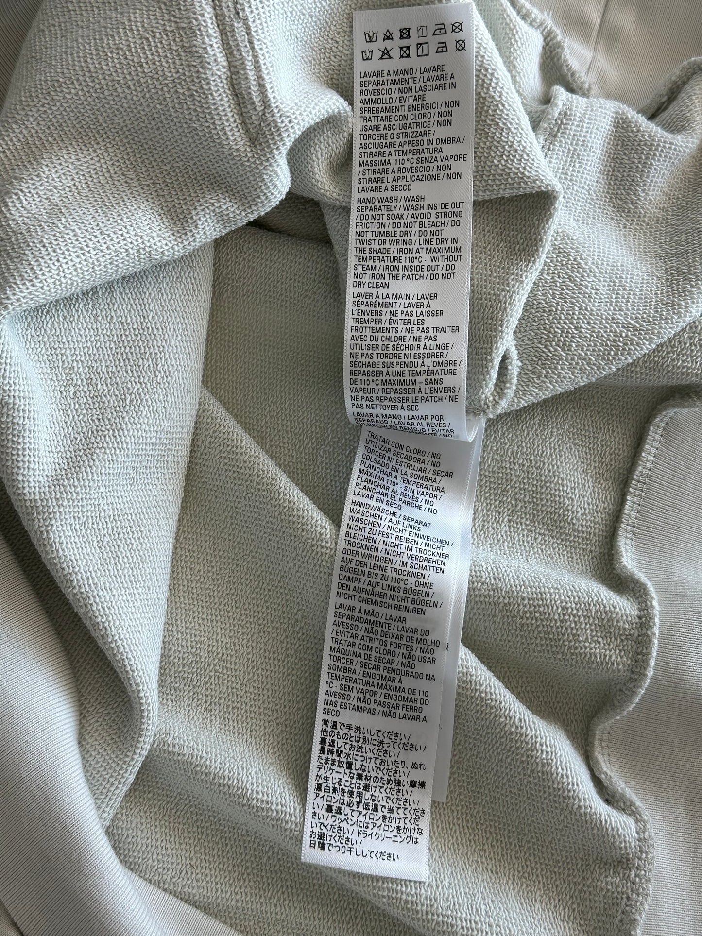 Balenciaga Grey Gaffer Tape Campaign Logo Hoodie