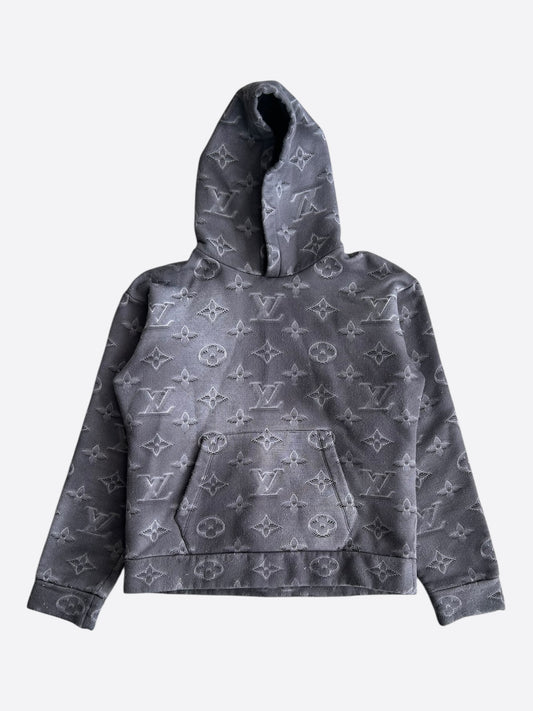 Louis Vuitton Grey 2054 Monogram Hoodie