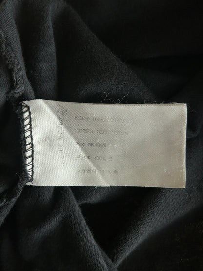 Chrome Hearts Black & White Cemetery Jacquard Horseshoe Logo Longsleeve T-Shirt