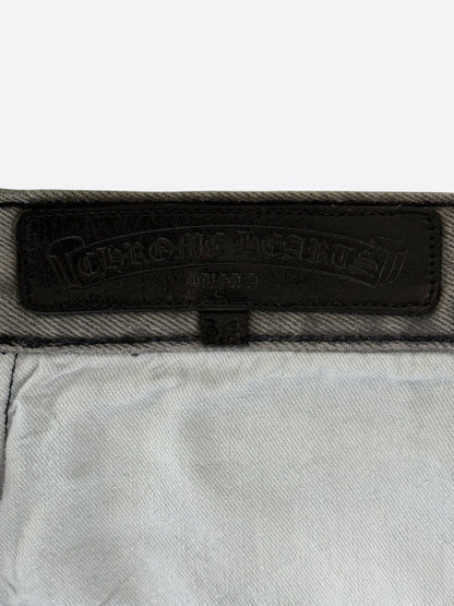 Chrome Hearts Levis Grey & Black Cross Patch Jeans