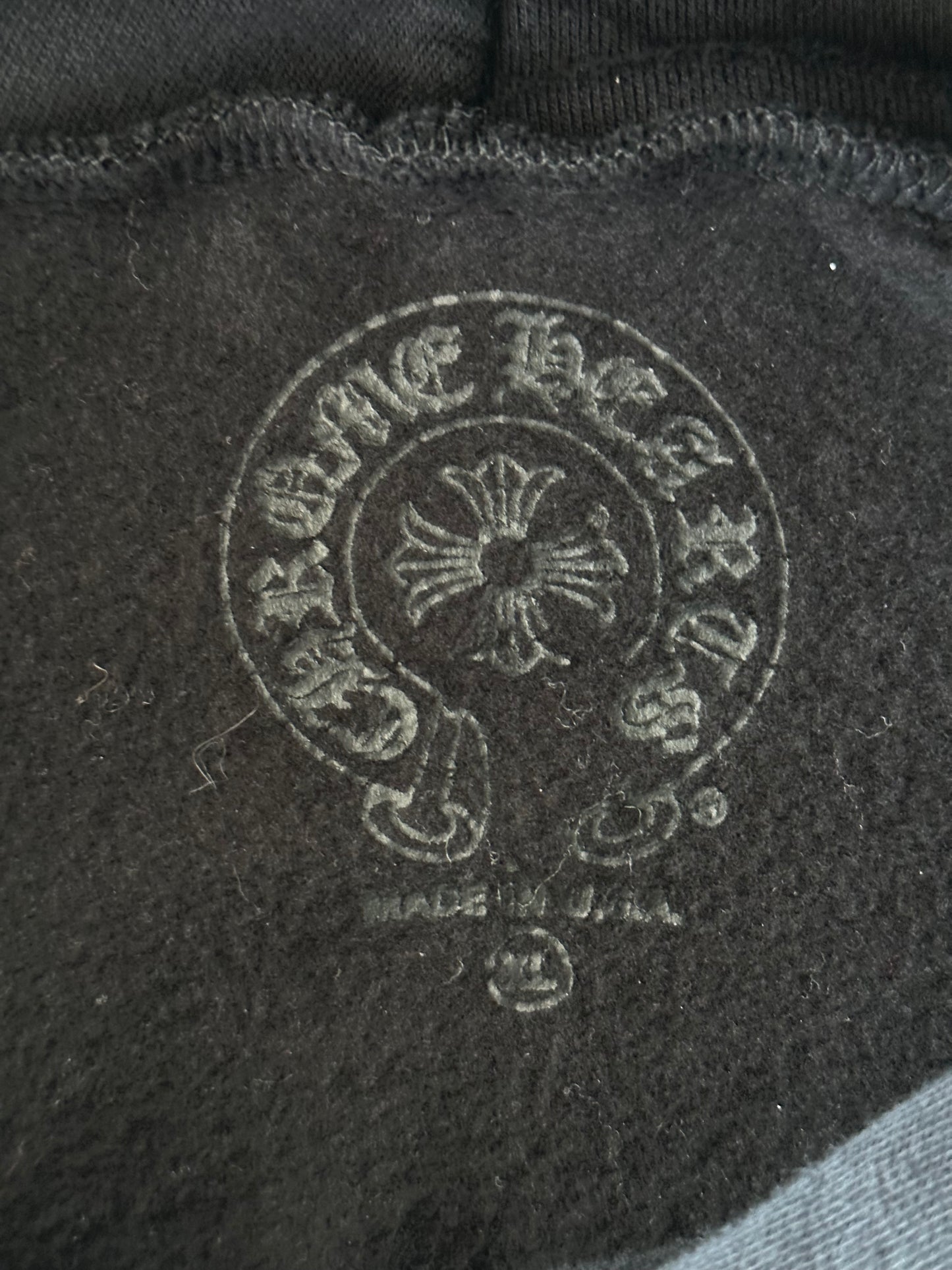 Chrome Hearts Black USA Flag Hoodie