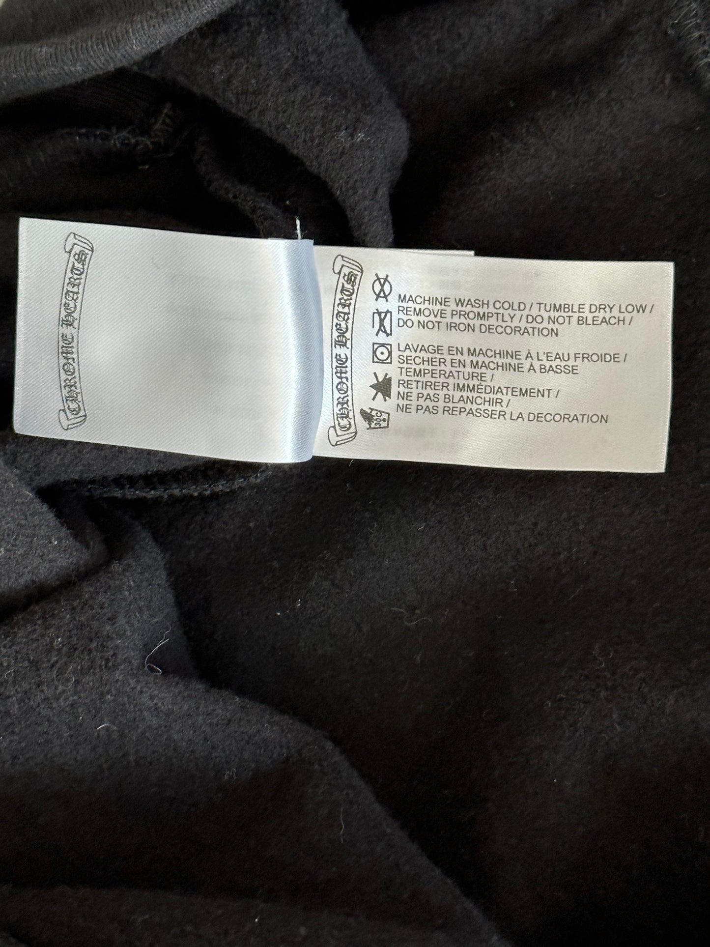 Chrome Hearts Black USA Flag Hoodie