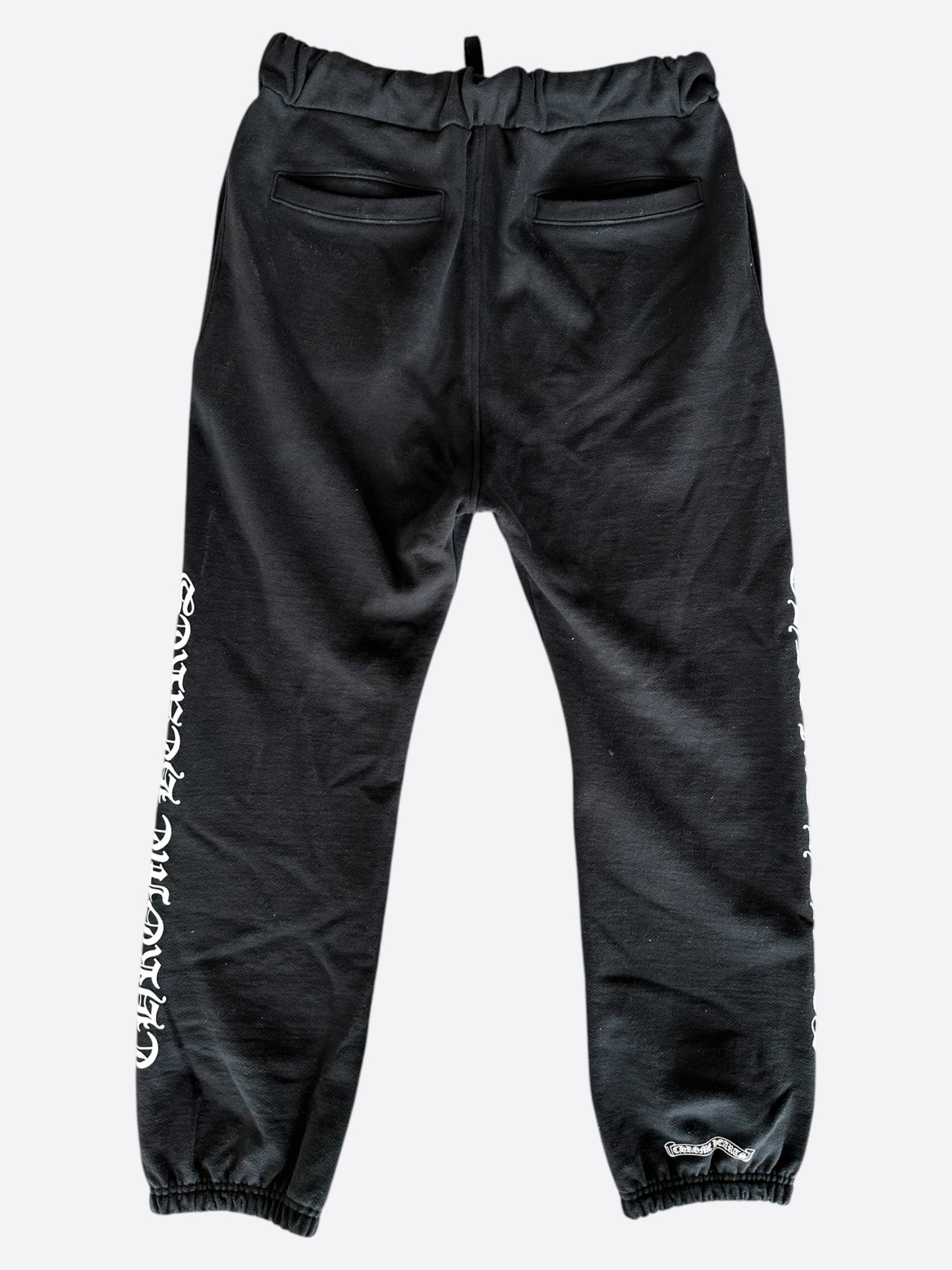 Chrome Hearts Black & White Logo Sweatpants