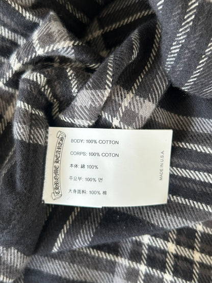 Chrome Hearts Black & Grey Plaid Jacket