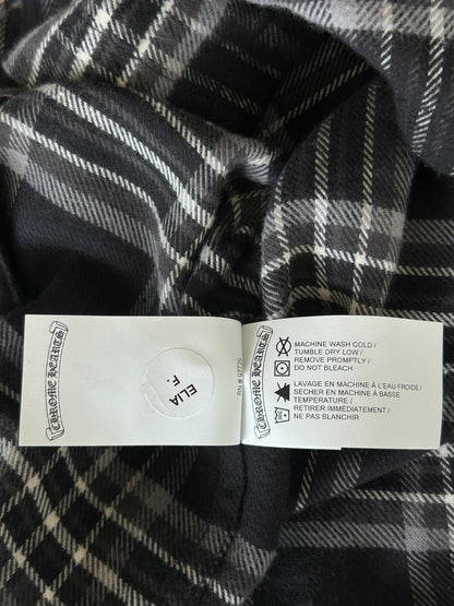 Chrome Hearts Black & Grey Plaid Jacket