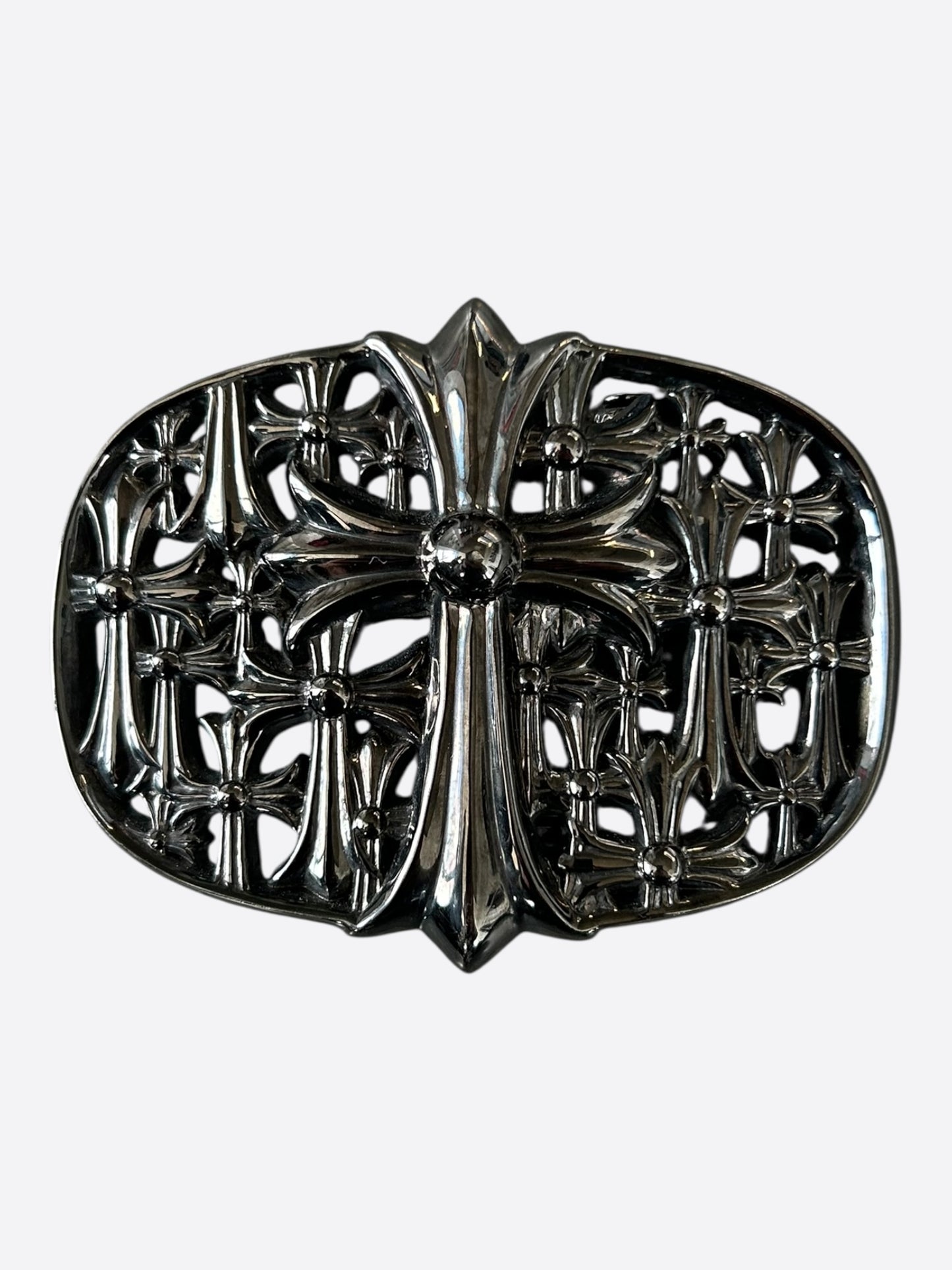 Chrome Hearts Black Rhodium Cemetery Buckle
