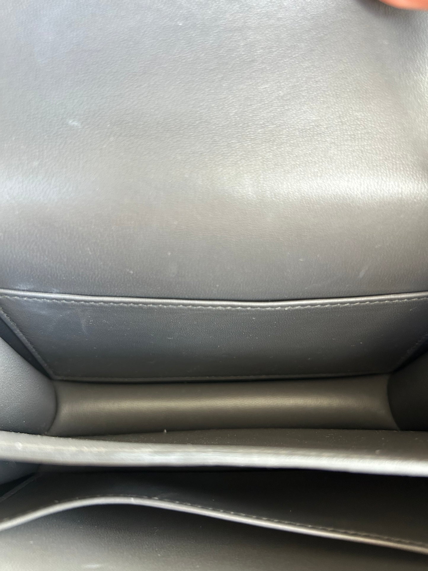 Hermes Grey Ostrich & Gold Hardware Constance 18