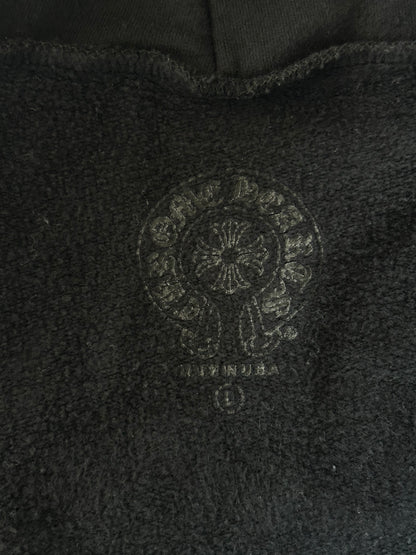 Chrome Hearts Black, White & Pink Deadly Doll Zip Up Hoodie