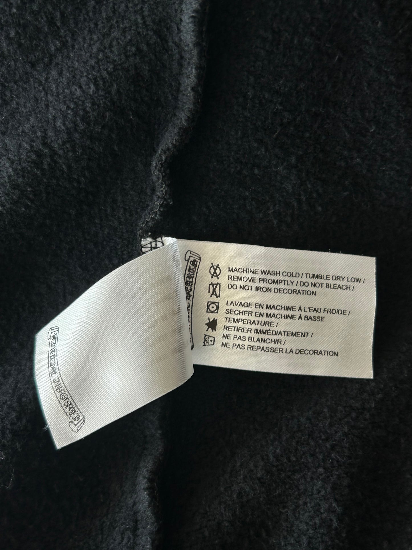 Chrome Hearts Black, White & Pink Deadly Doll Zip Up Hoodie