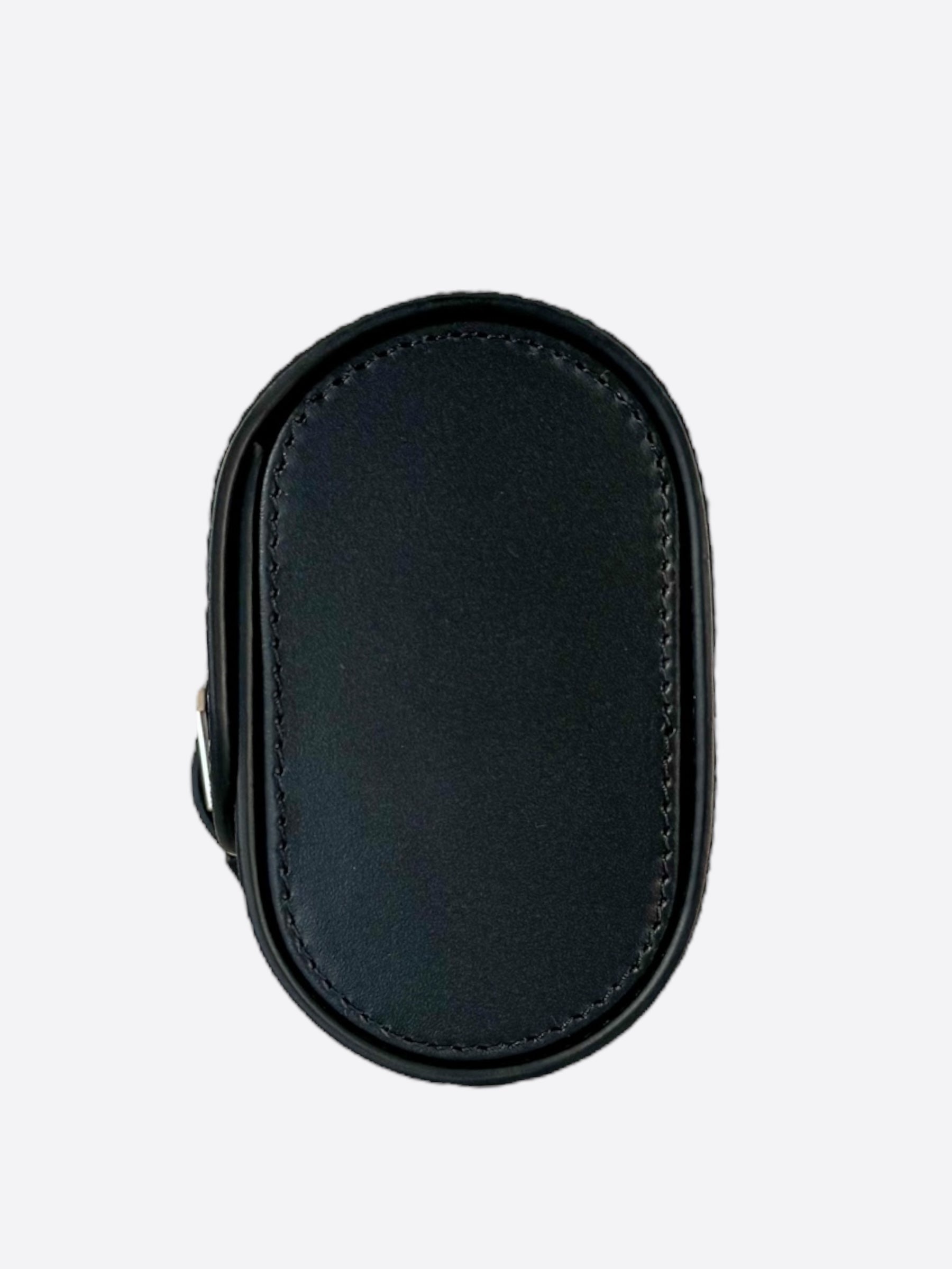 Goyard Black Goyardine Watch Roll Savonches goyard-black-goyardine-watch-roll-savonches