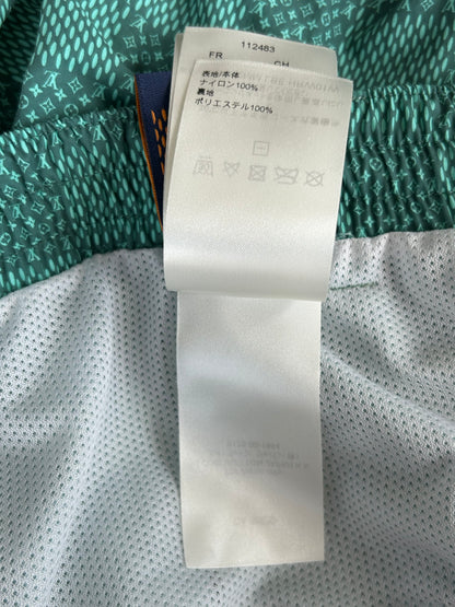 Louis Vuitton Green Damier Swimshorts