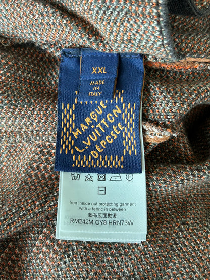 Louis Vuitton Orange Damoflage Shorts