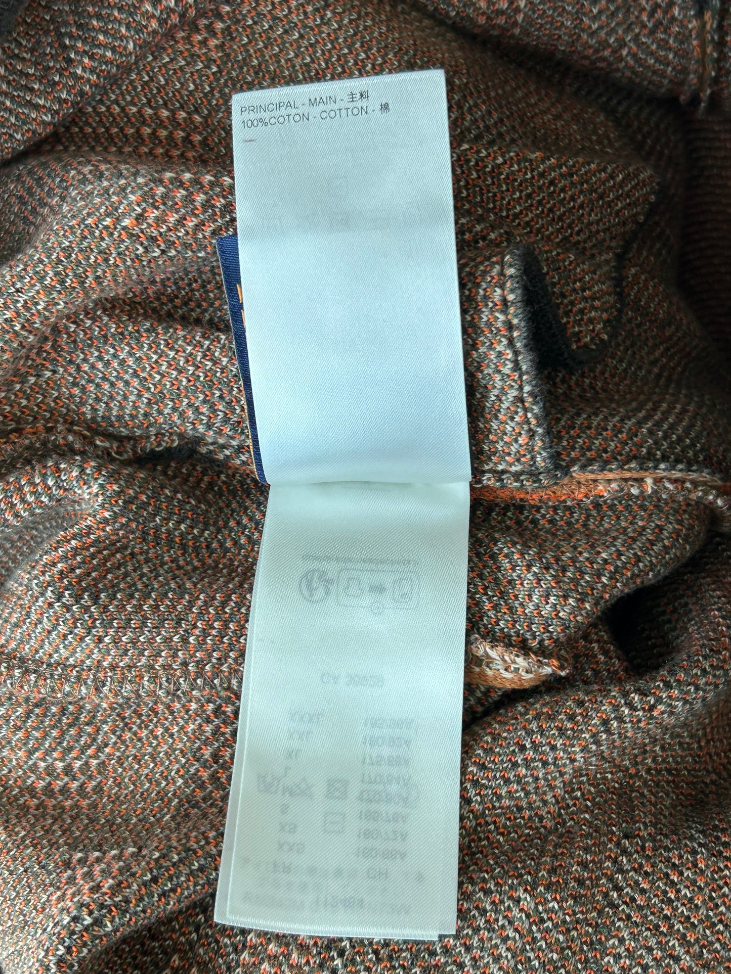 Louis Vuitton Orange Damoflage Shorts