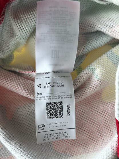 Valentino White & Camouflage Logo Shorts