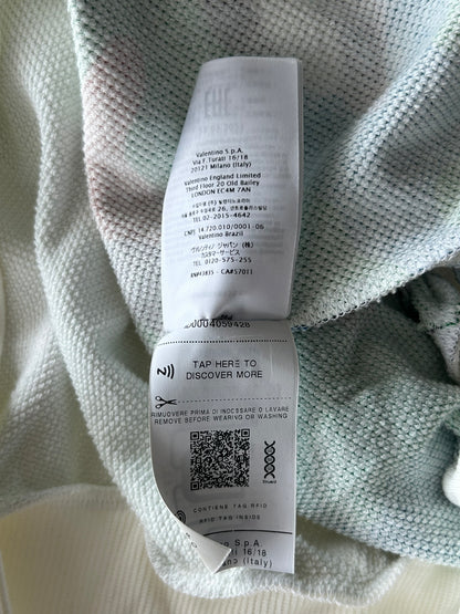 Valentino White & Camouflage Logo Hoodie