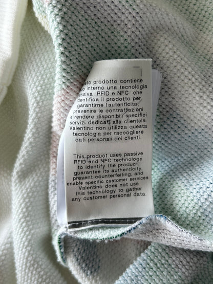 Valentino White & Camouflage Logo Hoodie