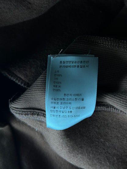 Dior Brown Oblique Towel Hoodie