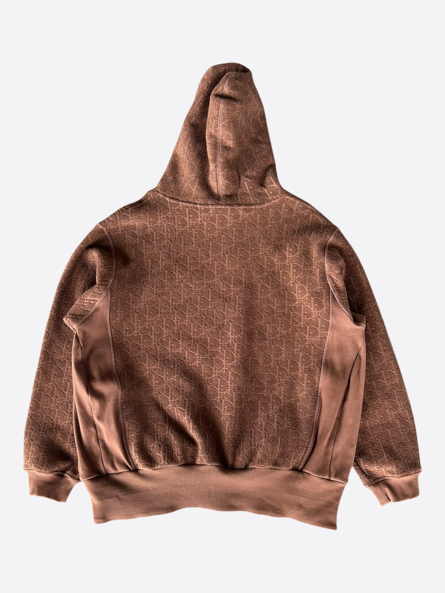 Dior Brown Oblique Towel Hoodie