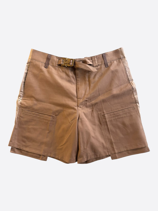 Dior Cactus Jack Brown Bermuda Shorts