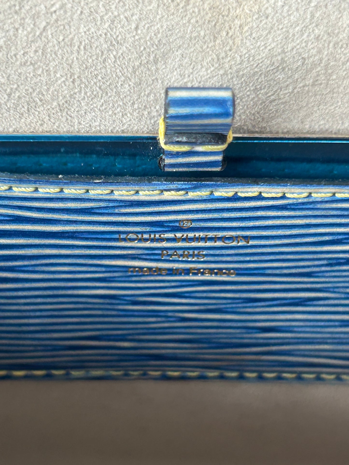Louis Vuitton Blue EPI Twist PM