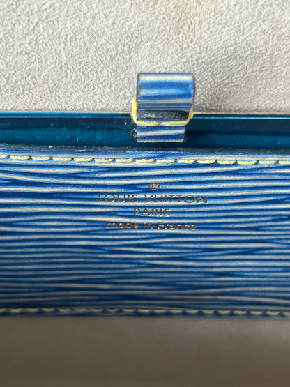 Louis Vuitton Blue EPI Twist PM