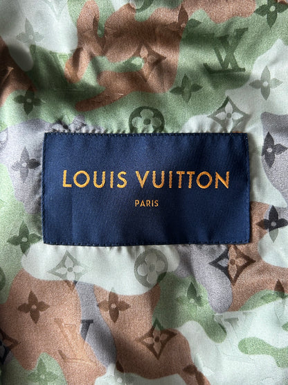 Louis Vuitton Green Camouflage Monogram Windbreaker