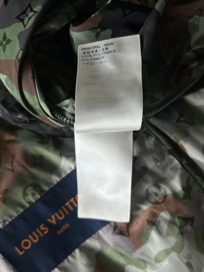 Louis Vuitton Green Camouflage Monogram Windbreaker