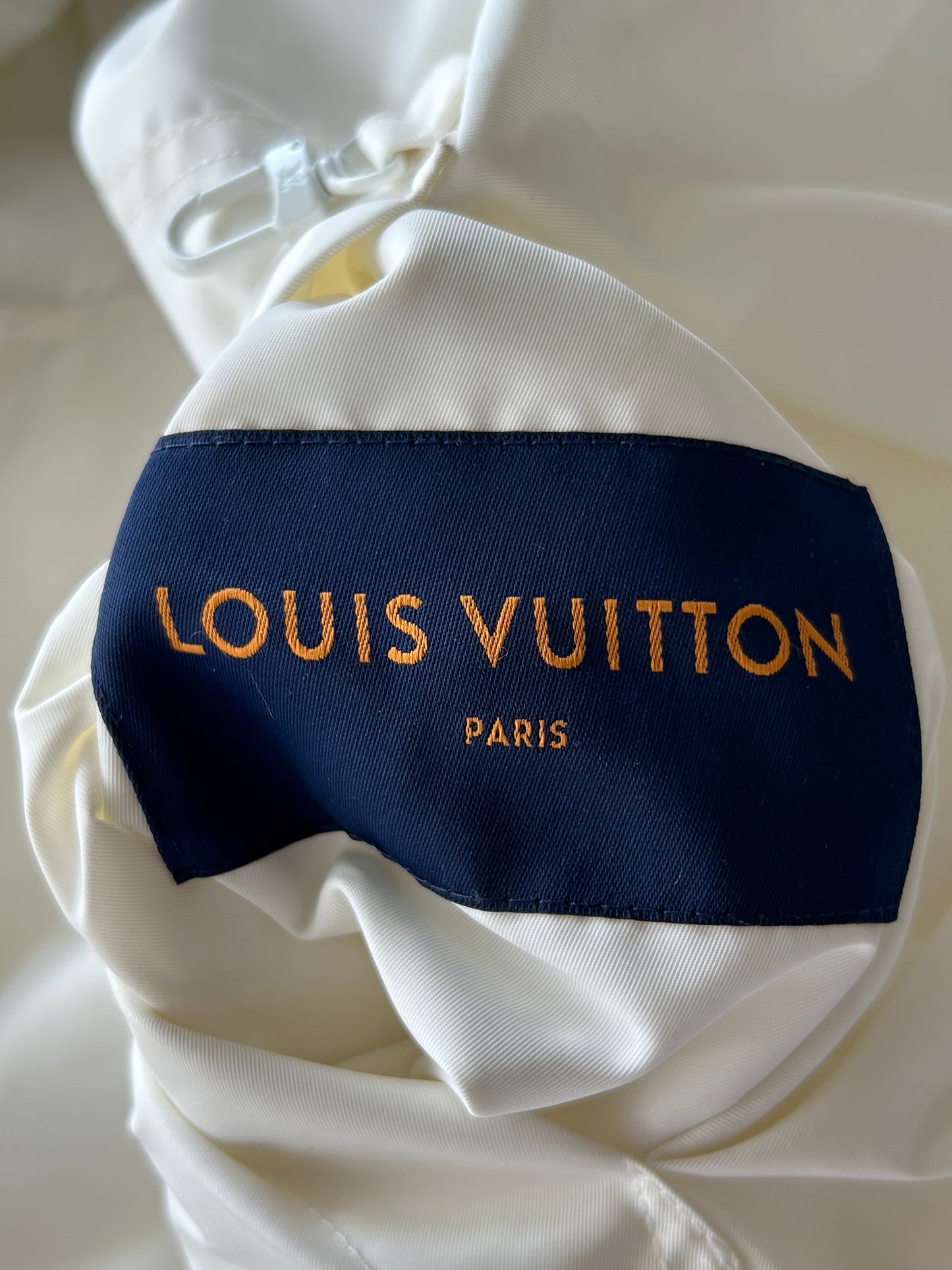 Louis Vuitton White Monogram Reversible Windbreaker