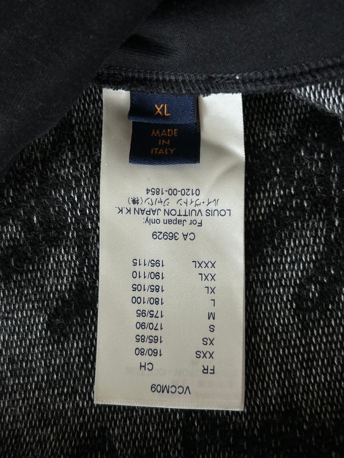 Louis Vuitton Black & White Cartoon Logo Bomber Jacket