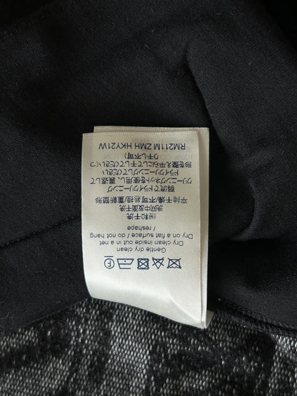 Louis Vuitton Black & White Cartoon Logo Bomber Jacket