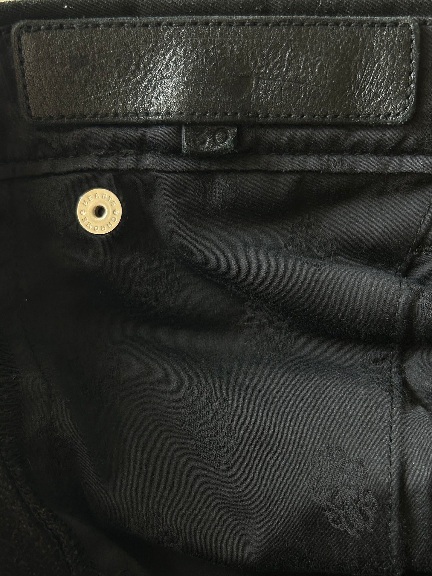 Chrome Hearts Black Camouflage Cross Patch Chino Pants