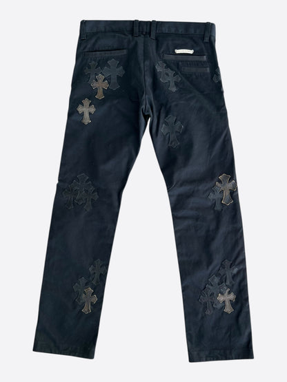 Chrome Hearts Black Camouflage Cross Patch Chino Pants
