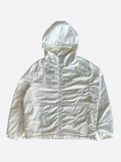 Louis Vuitton White Monogram Reversible Windbreaker
