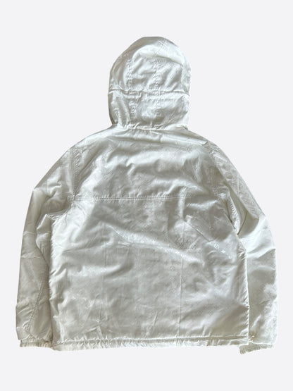 Louis Vuitton White Monogram Reversible Windbreaker