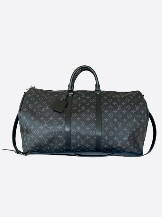 Louis Vuitton Monogram Eclipse Keepall 55