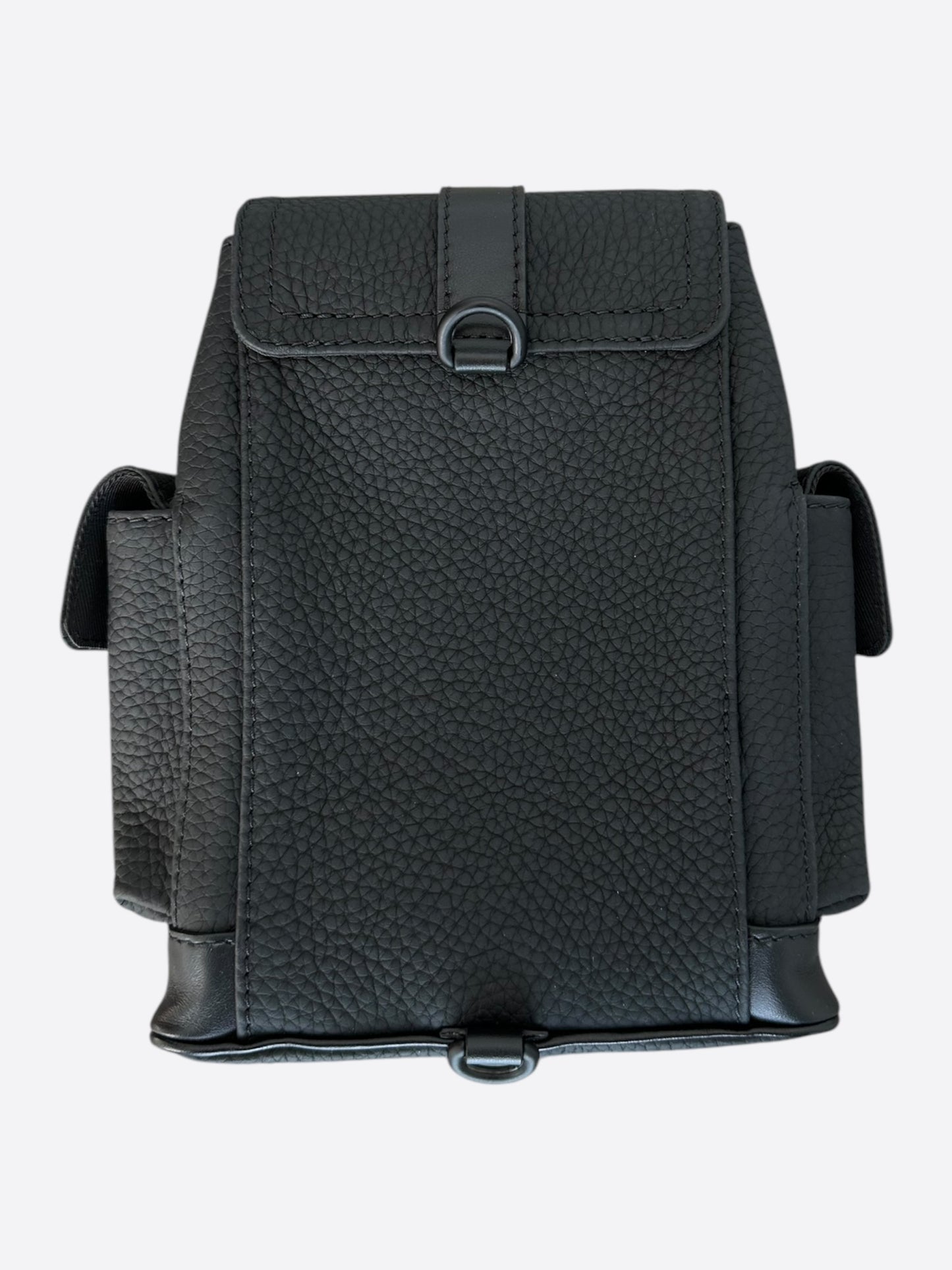 Louis Vuitton Black Taurillon Nano Christopher Sling Bag