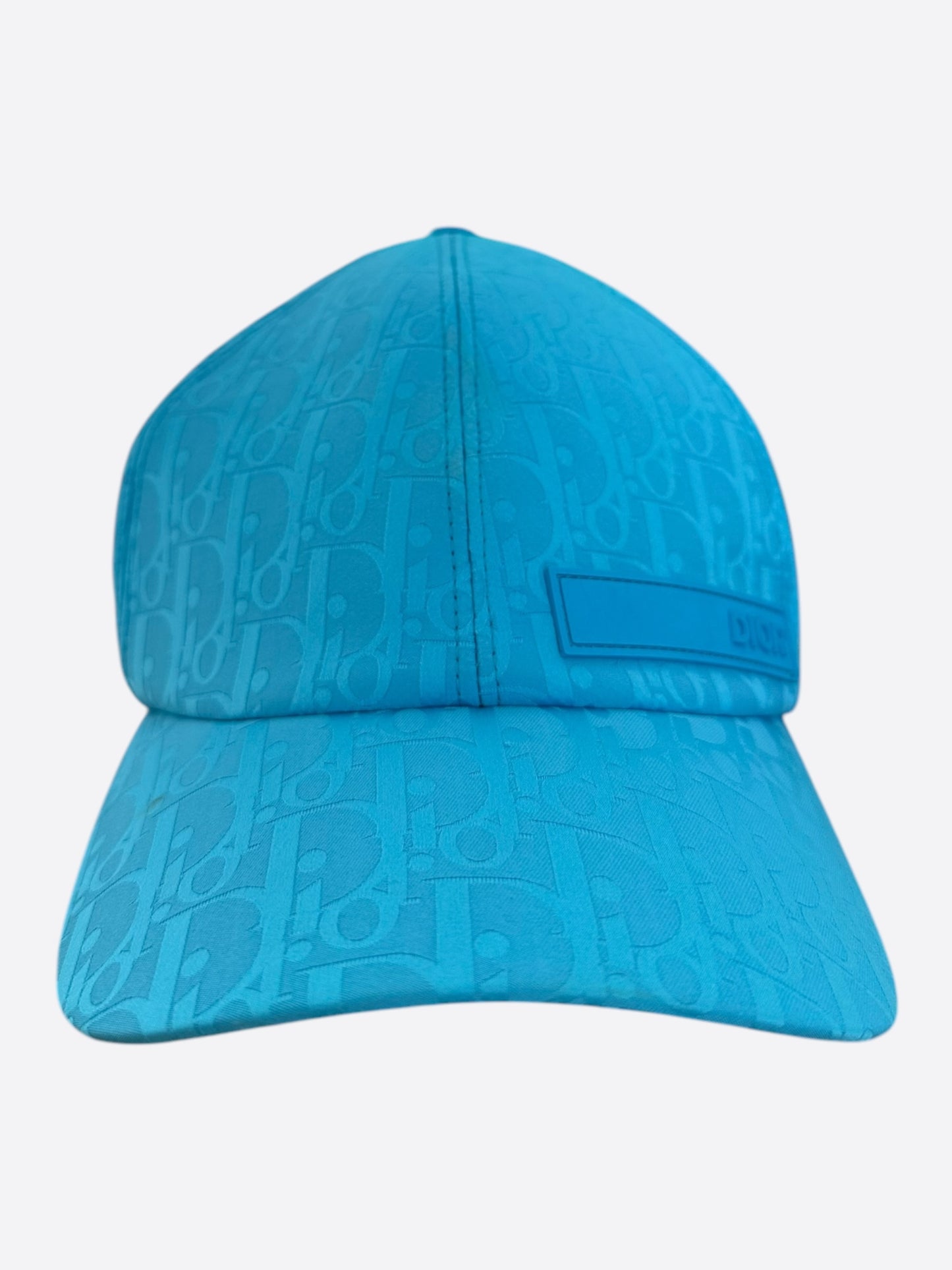 Dior Light Blue Oblique Hat