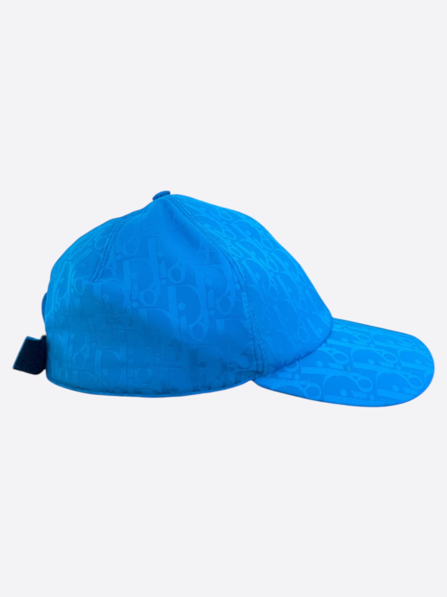 Dior Light Blue Oblique Hat