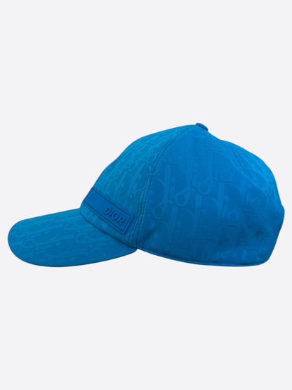 Dior Light Blue Oblique Hat