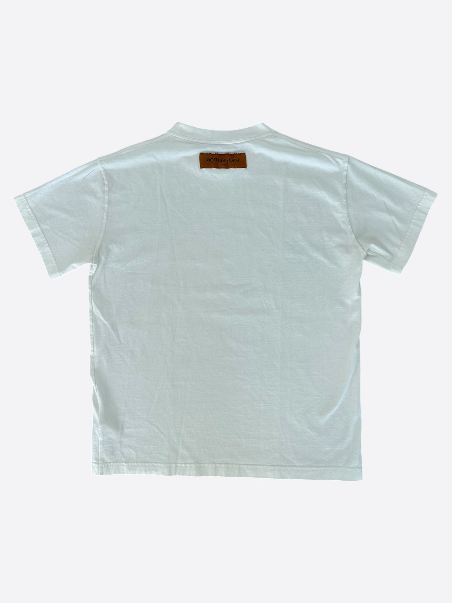 Louis Vuitton White Multicolor Pastel Monogram T-Shirt