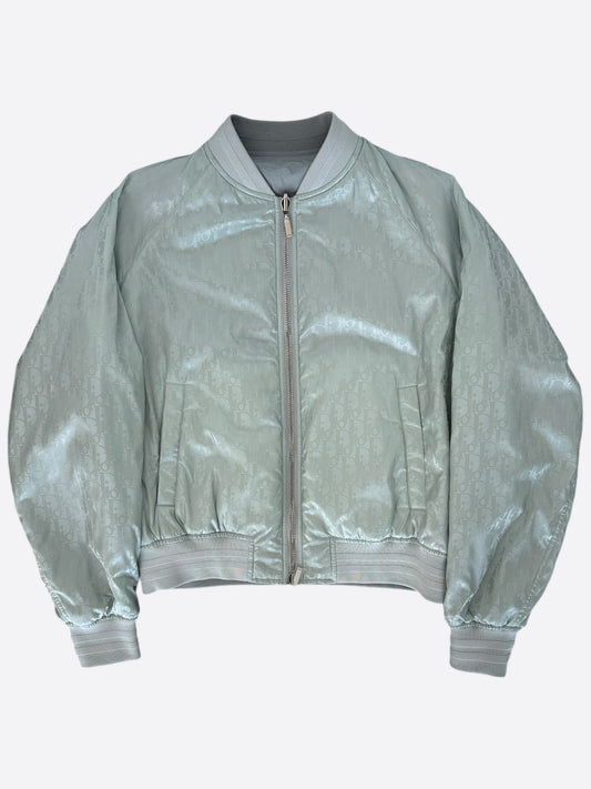 Dior Silver Oblique Reversible Bomber Jacket